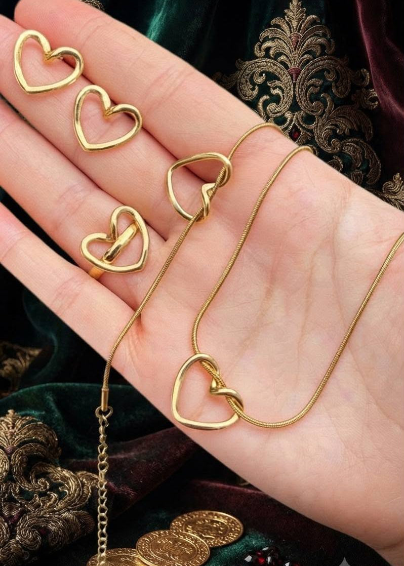 Parure Cœur – طقم 4 قطع